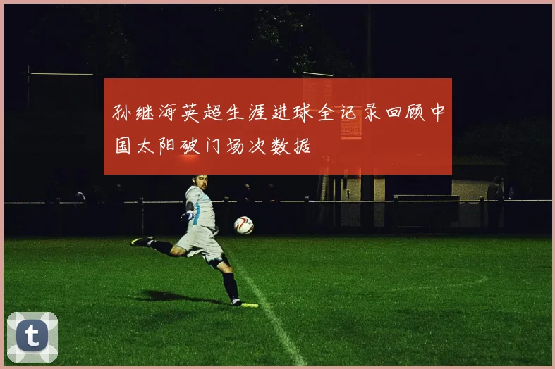 孙继海英超生涯进球全记录回顾中国太阳破门场次数据